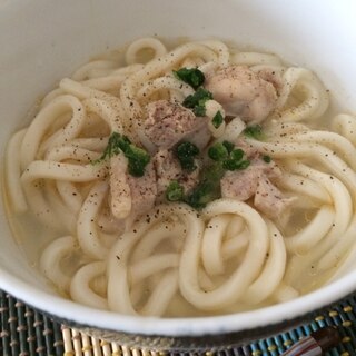 サッパリ☆鶏塩うどん